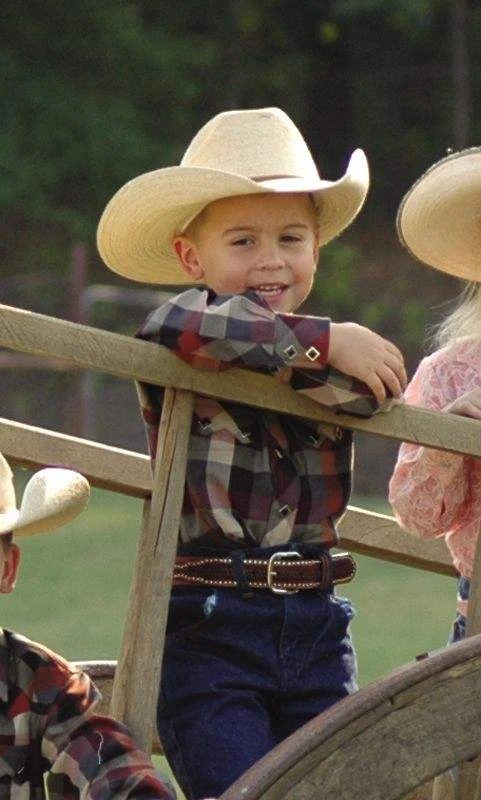 Atwood Hats Kid's 4X Palm Leaf Straw Cowboy Hat 2 Atwood Hats Kid's 4X Palm Leaf Straw Cowboy Hat - Image 2