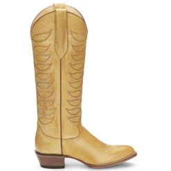 Justin Boots Women's Whitley Antique Yellow Vintage Justin Cowgirl Boots 9 Justin Boots Women's Whitley Antique Yellow Vintage Justin Cowgirl Boots -Nrs World vn4462 4